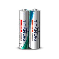 Батарейка лужна Titanum LR6/AA 2шт SHRINK T-LR6/AA 2pcs T - 294001