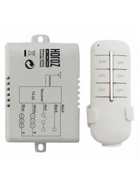 Пульт для люстр дволінійний CONTROLLER-2 max 300W HOROZ ELECTRIC 
105-001-0002-011
