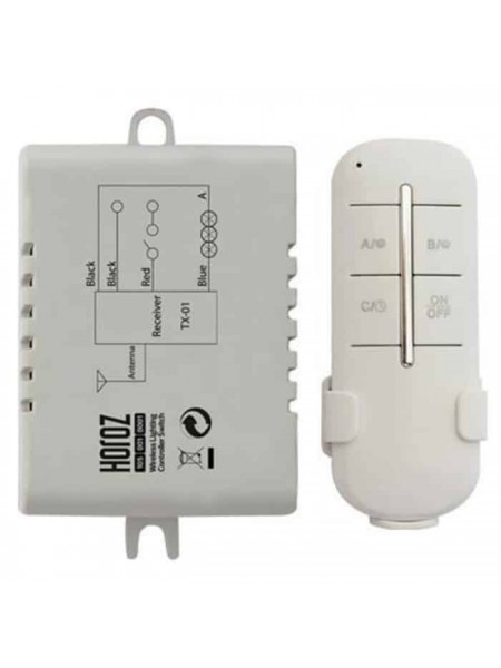 Пульт для люстр однолінійний CONTROLLER-1 max 300W HOROZ ELECTRIC 
105-001-0001-011