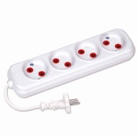 Подовжувач 4 гнізда 3 М без заземлення HOROZ ELECTRIC 
200-403-403