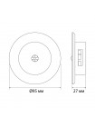 LED Світильник акумуляторний з датчиком руху VIDEX VL-NL114W-G VL-NL114W-G - 489522