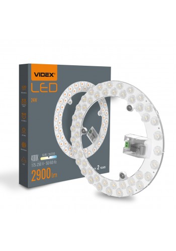 LED модуль для світильників 24W 4000K VIDEX VL-MLC-244 VL-MLC-244 - 485982