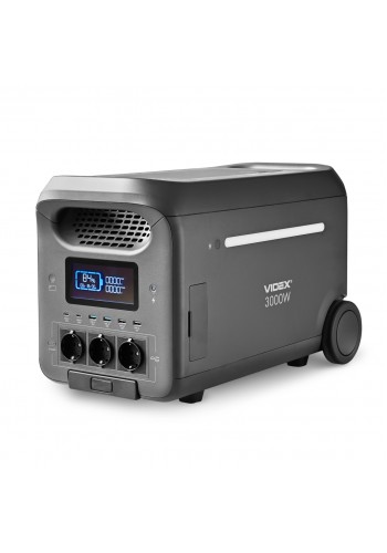 Портативна зарядна станція VIDEX OASIS 3000W 2560Wh (VPS-SG1-3KW) VPS-SG1-3KW - 486682