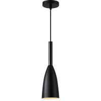 Світильник HOPFEN LOFT BELL 1 BK (E27, max 40W)