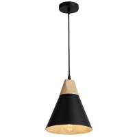 Світильник HOPFEN LOFT CN PD 1 BK (E27, max 40W)