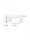 Пульт для люстр однолінійний CONTROLLER-1 max 300W HOROZ ELECTRIC 105-001-0001-011