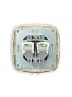 Розетка подвійна комп’ютерна чорний-золото ELA HOROZ ELECTRIC 112-007-0017-040