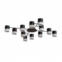 Світильник STARK CL-12-ACRIL 12xGX53 BK, 990х100мм, чорний, HOPFEN