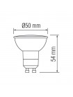 Світлодіодна лампа VISION-6 6W GU10 3000К дімеруюча HOROZ ELECTRIC 001-022-0006-050
