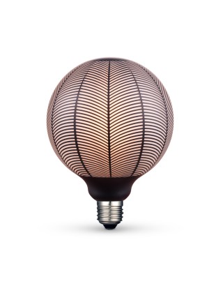 LED лампа VIDEX Filament VL-DG125BN 6W E27 1800K Black Magician pine needles VL-DG125BN - 484510