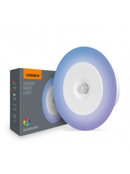 LED Світильник акумуляторний з датчиком руху VIDEX VL-NL114W-G VL-NL114W-G - 489522