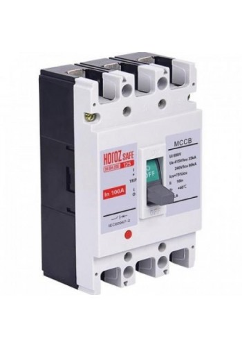 Шкафной автоматический выключатель SAFE 100А 3P С 35кА