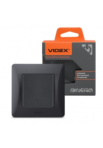 Кабельний вивід чорний графіт VIDEX BINERA VF-BNWS-BG - 486965