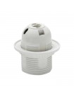 Патрон пластиковий з юбкою Е27 білий HOROZ ELECTRIC 094-002-0001-010