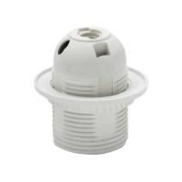 Патрон пластиковий з юбкою Е27 білий HOROZ ELECTRIC 
094-002-0001-010