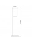 Світильник садово-парковий KAVAK/SQ-4 Е27 HOROZ ELECTRIC 075-015-0004-010