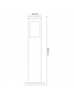 Світильник садово-парковий KAVAK/SQ-5 Е27 HOROZ ELECTRIC 075-015-0005-010