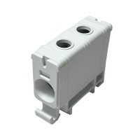 Клемник на DIN-рейку Al 6-50/Cu 2.5-50 мм² сірий Промфактор ( FT1050F )