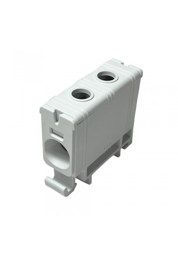 Клемник на DIN-рейку Al 6-50/Cu 2.5-50 мм² сірий Промфактор ( FT1050F )