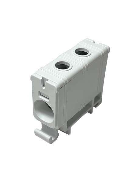 Клемник на DIN-рейку Al 6-50/Cu 2.5-50 мм² сірий Промфактор ( FT1050F )
