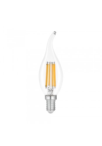 Лампа LED FILAMENT С37 6W E14 4000K на вітру VIOLUX ( 833084 )