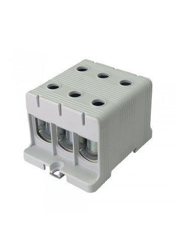 Клемник на DIN-рейку FT1150F 3P,Cu:35-150 / Al:35-150 мм2, сірий Промфактор ( FT1150F3 )