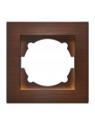 Рамка ELBI VEGA Woodline червоне дерево 1-на (510-012900-271)