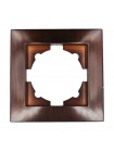 Рамка ELBI VEGA Woodline червоне дерево 1-на (510-012900-271)