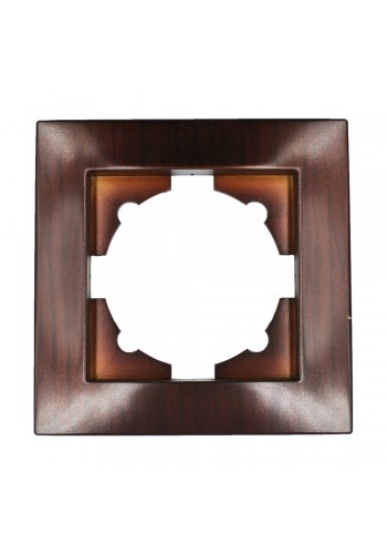 Рамка ELBI VEGA Woodline червоне дерево 1-на (510-012900-271)