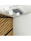 Світильник LED smart PICASSO-S+пульт 85W 3000-5000K IP20 квадрат біло-сірий Violux ( 220645 )