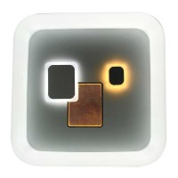 Світильник LED smart TOKIO+пульт 100W 3000-6000K IP20 квадрат ( 220305 )
