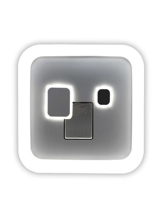 Світильник LED smart TOKIO+пульт 100W 3000-6000K IP20 квадрат ( 220305 )