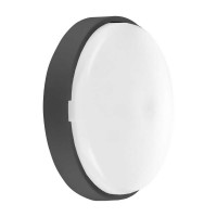 Світильник LED Violux ДББ ATOM UA MW sensor 22W 5000K IP44 антрацит плівка ( 243384​ )