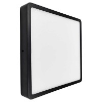 Світильник LED Violux ДББ RODOS квадрат 24W 5000K IP20 чорний ( 330151 )