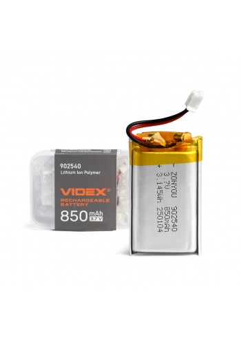 Акумулятор VIDEX Li-pol VLF-B902540-85 850mAh 1шт VLF-B902540-85 - 487207