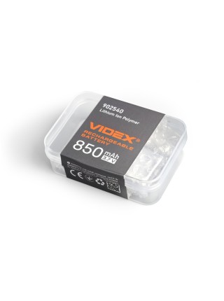 Акумулятор VIDEX Li-pol VLF-B902540-85 850mAh 1шт VLF-B902540-85 - 487207