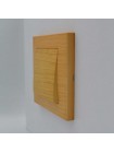 Вимикач ELBI ZENA Woodline клен 1кл без рамки ( 609-012700-200 )