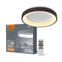 LED світильник VIDEX EDGE-RC-72W-BLACK (VLE-ERC-72B) VLE-ERC-72B - 542194