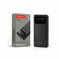 Повербанк 10000mAh TITANUM OL21 Black TPB-OL21-B - 484145