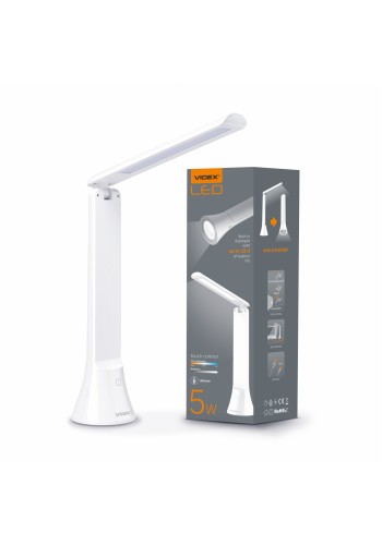 LED лампа настiльна-ліхтарик VIDEX TF11W 5W 3000-5500K VL-TF11W - 299600