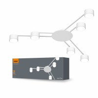Світильник VIDEX під лампу 6xGX53 накладний Білий VL-SPF21B-W VL-SPF21B-W - 484763