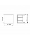 LED Світильник архітектурний AR04 IP54 VIDEX 6W 2700K VL-AR04-062B - 480871