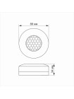 Датчик руху та освітленості VIDEX VL-SPC12B 220V 1200W інфрачервоний VL-SPC12B - 484626