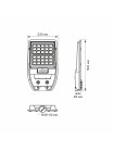 LED світильник сонячний IP54 TITANUM 700Lm 5000K Сенсорний TL-SLSO-105-S - 484305