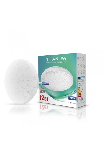 LED світильник настінно-стельовий TITANUM 12W 5000K Кільця TLCL-125C - 481755