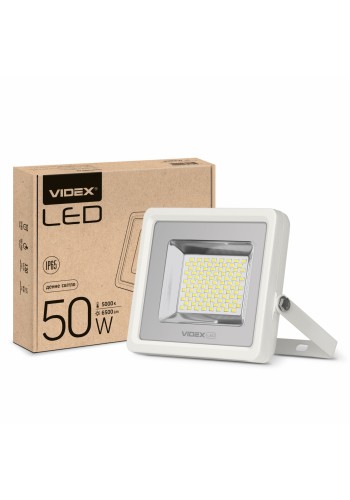 LED прожектор VIDEX PREMIUM 50W 5000K Білий