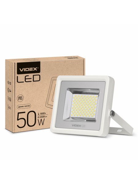 LED прожектор VIDEX PREMIUM  50W 5000K Білий