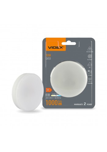 LED лампа VIDEX GX53 10W 4100K 220V VL-GX53-10534 - 487627