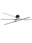 LED світильник стельовий VIDEX CLD013 40W 3000-4000-6000K Black VL-CLD013-40CB - 489973