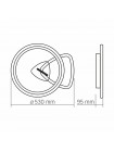 LED світильник функціональний VIDEX DECORA 52W VL-CLD-993-BSL VL-CLD-993-BSL - 486330